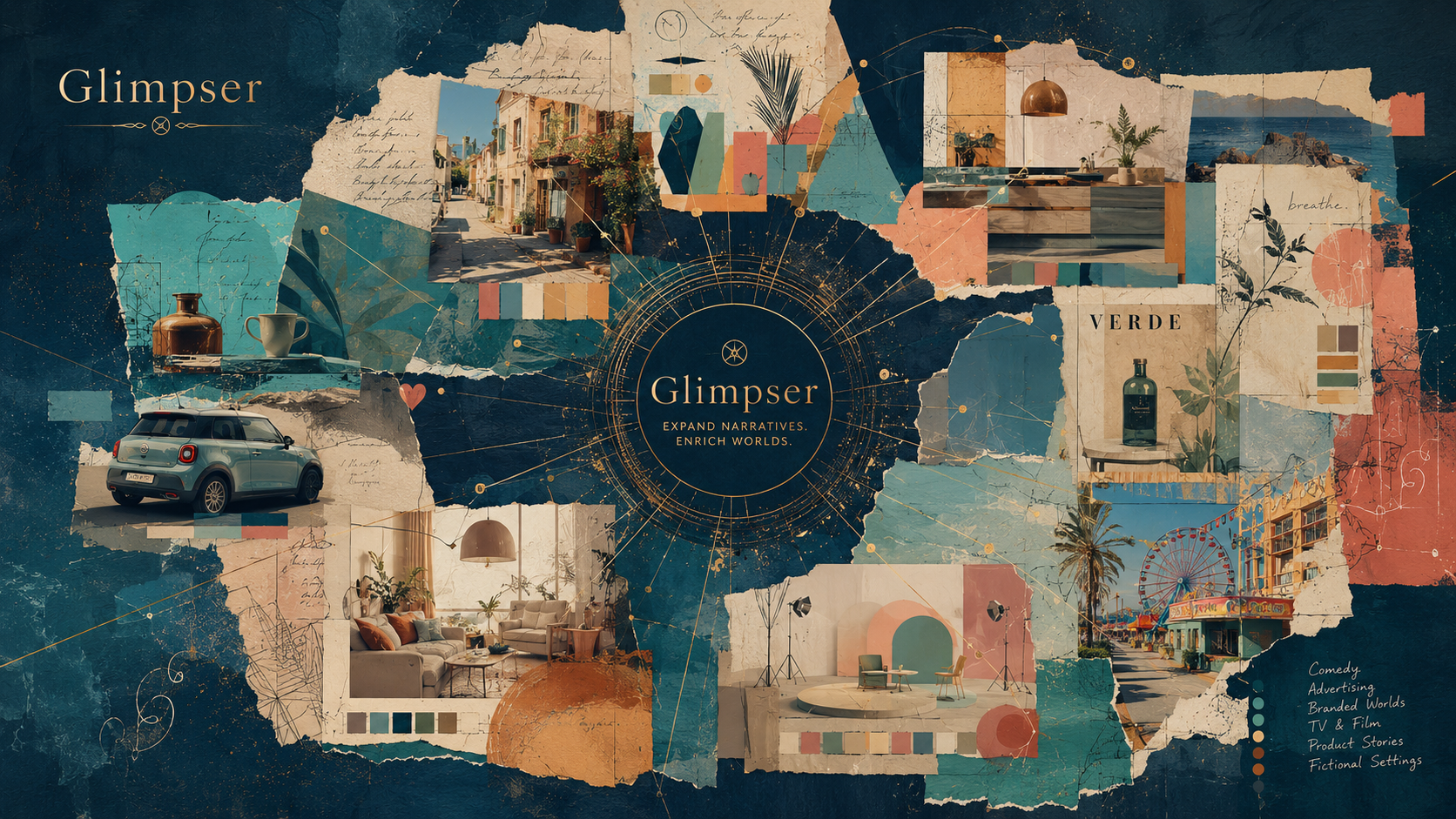 Glimpser branded and commercial world expansion generated cover