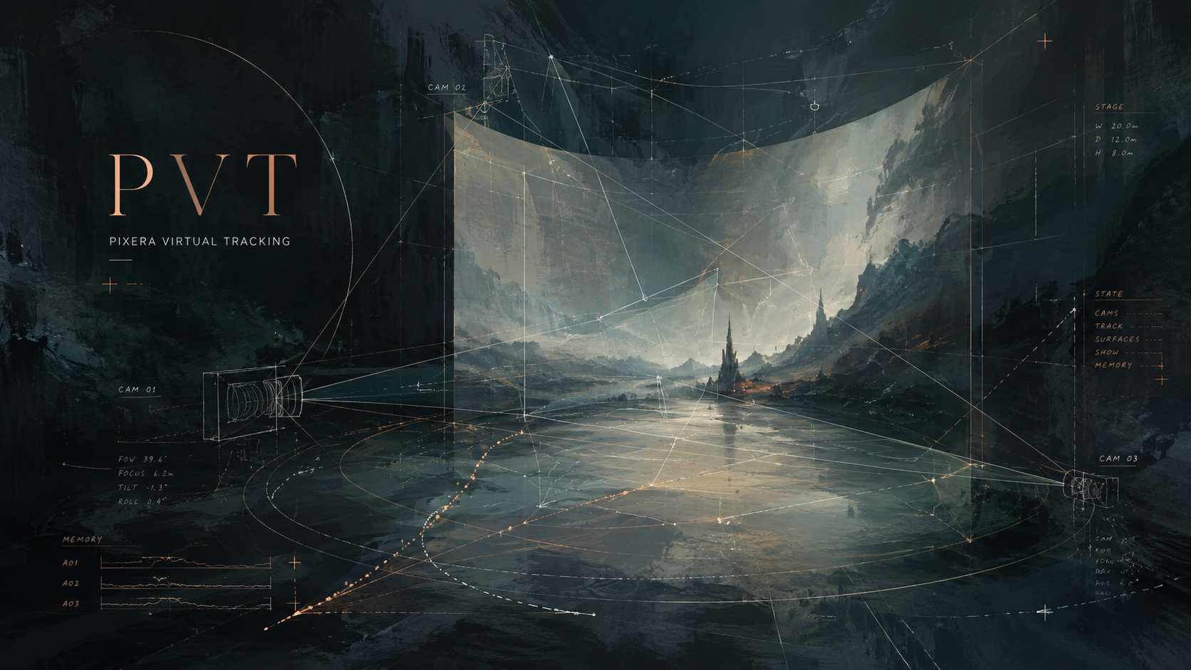 Pixera Virtual Tracking project cover